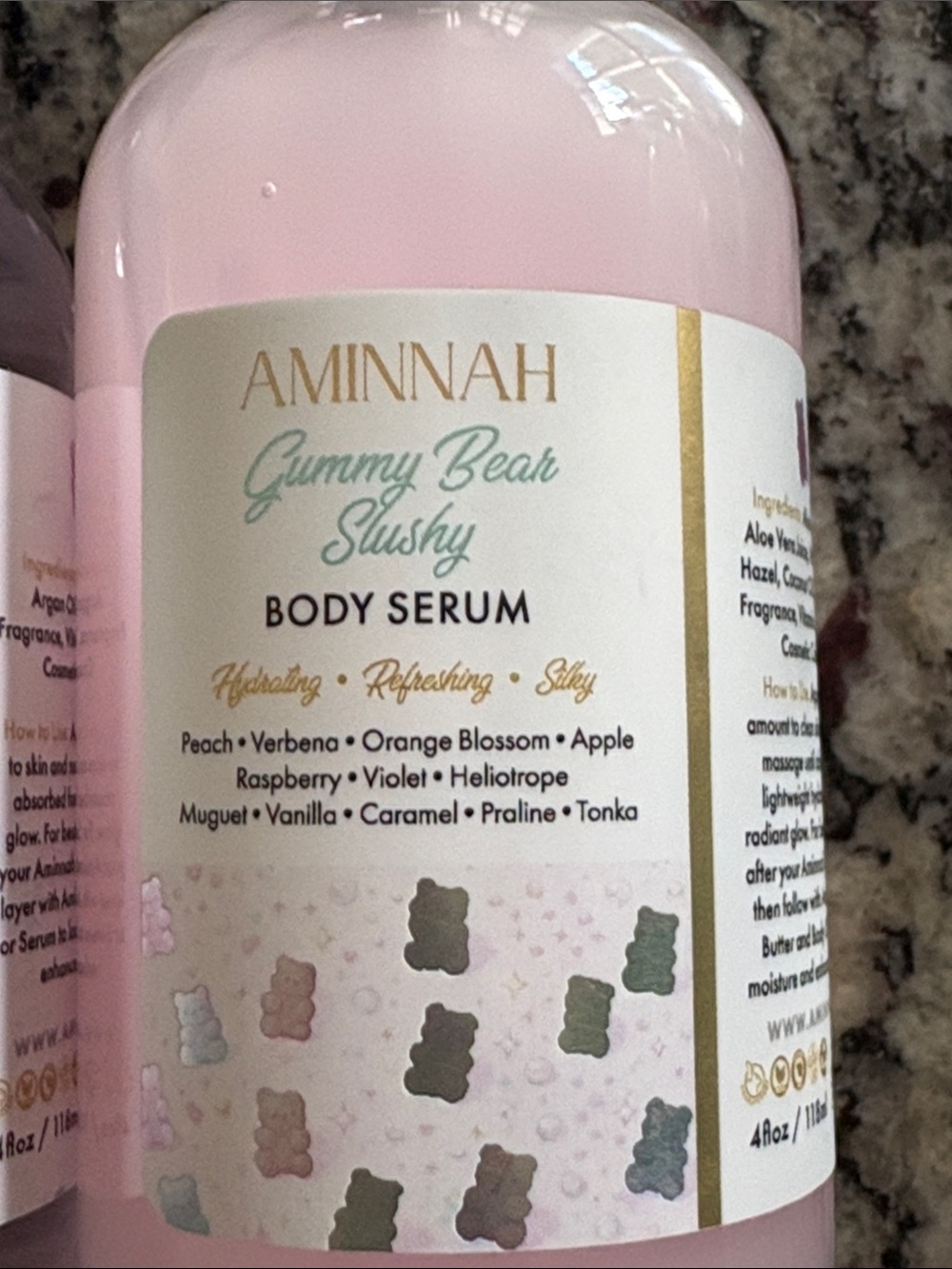 Amminah Gummy Bear Oil and Serum - Picture 3 of 5